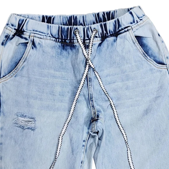 One Teaspoon From Free People The ROADHOUSE Wide Leg Jeans Causual Size Med - Picture 6 of 14